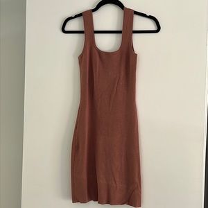 Abercrombie and fitch 90s ribbed mini sweater dress